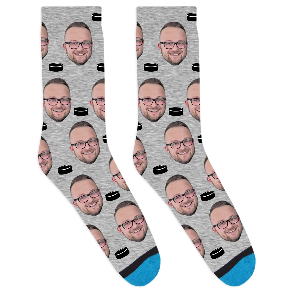 Custom Hockey Puck Socks - Image 4