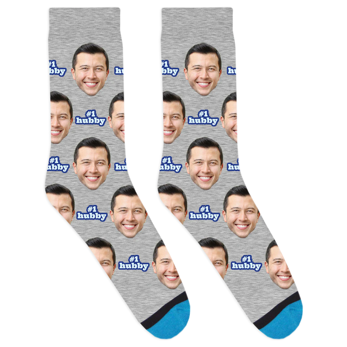 Custom #1 Hubby Socks - Image 2