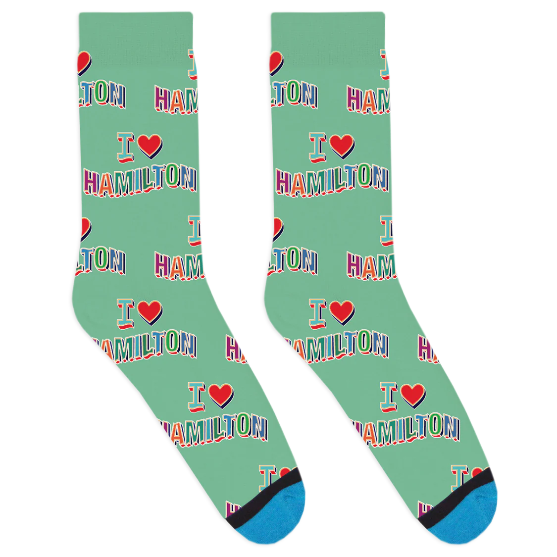 I Heart Hamilton Socks - Image 3