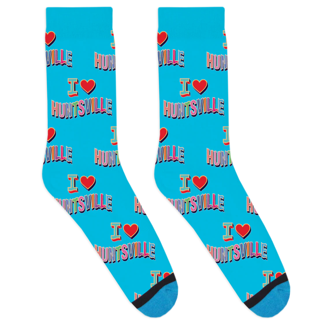 I Heart Huntsville Socks