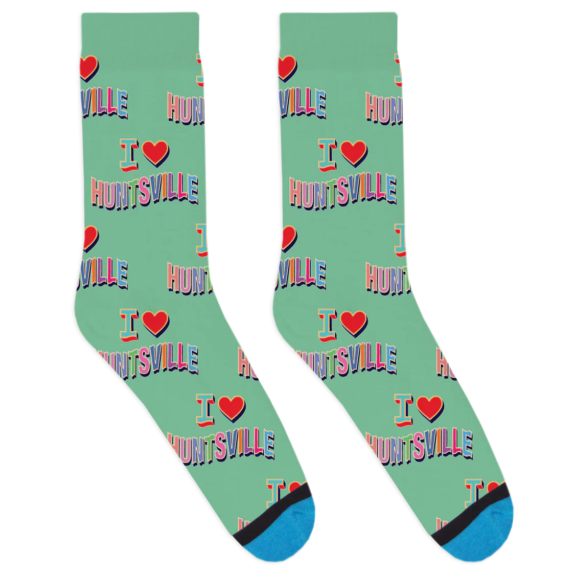 I Heart Huntsville Socks - Image 2