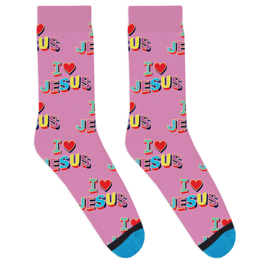I Heart Jesus Socks - Image 3