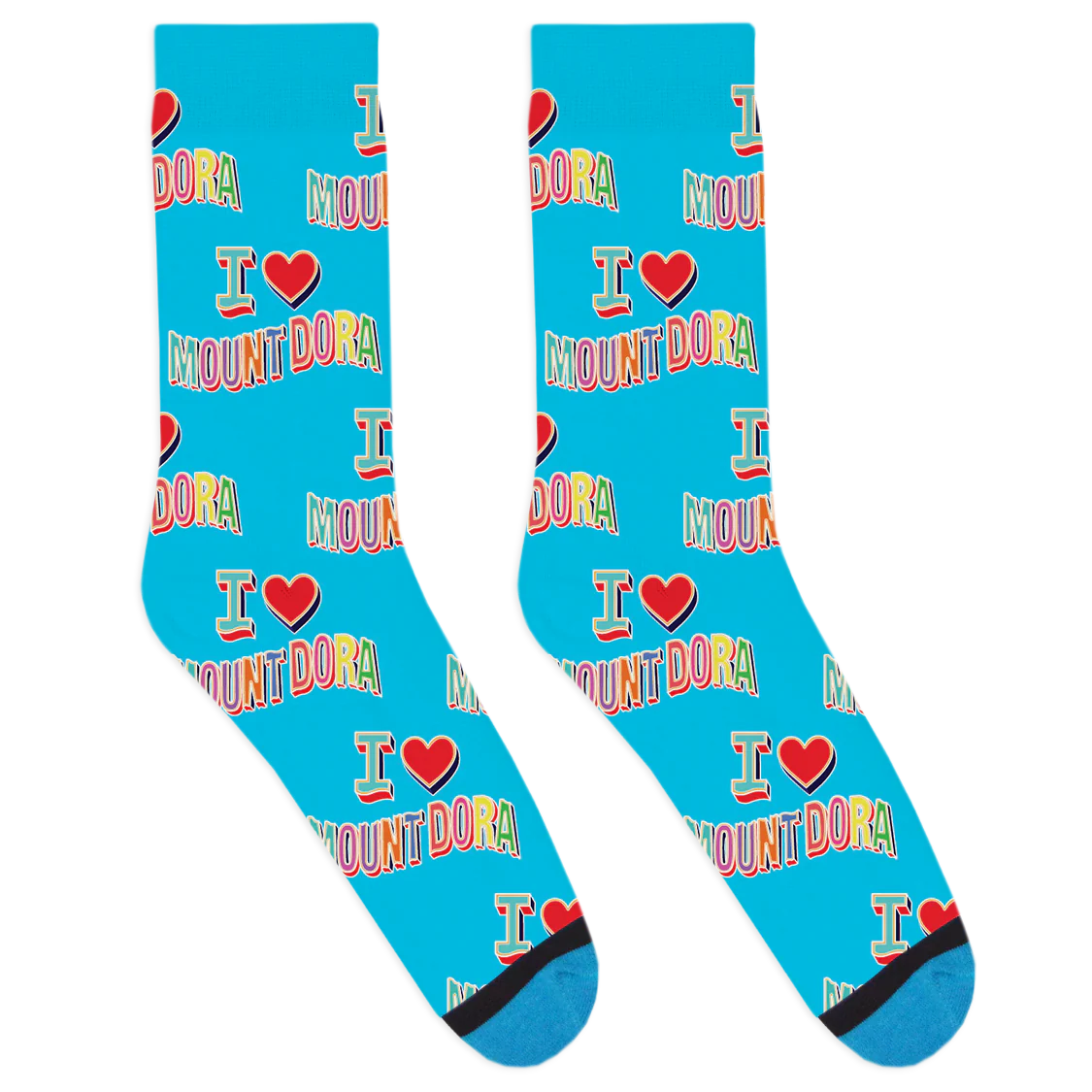 I Heart Mount Dora Socks - Image 2
