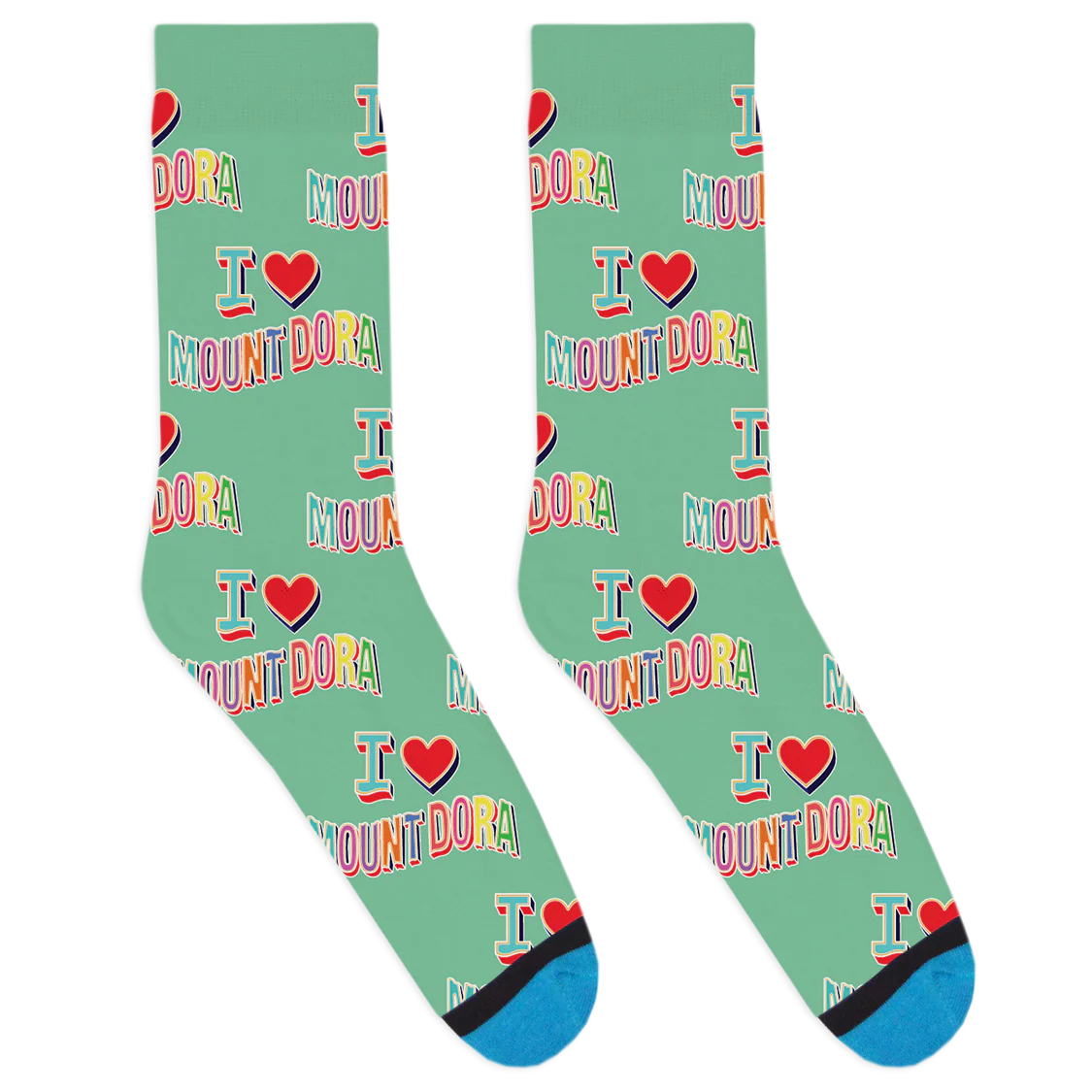 I Heart Mount Dora Socks - Image 3