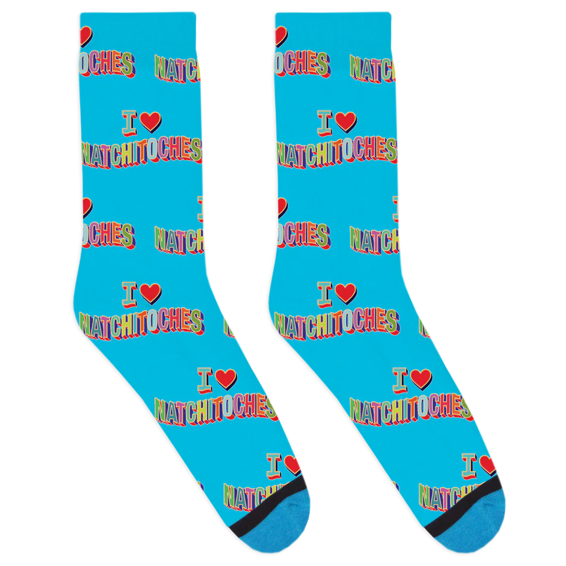 I Heart Natchitoches Socks - Image 2