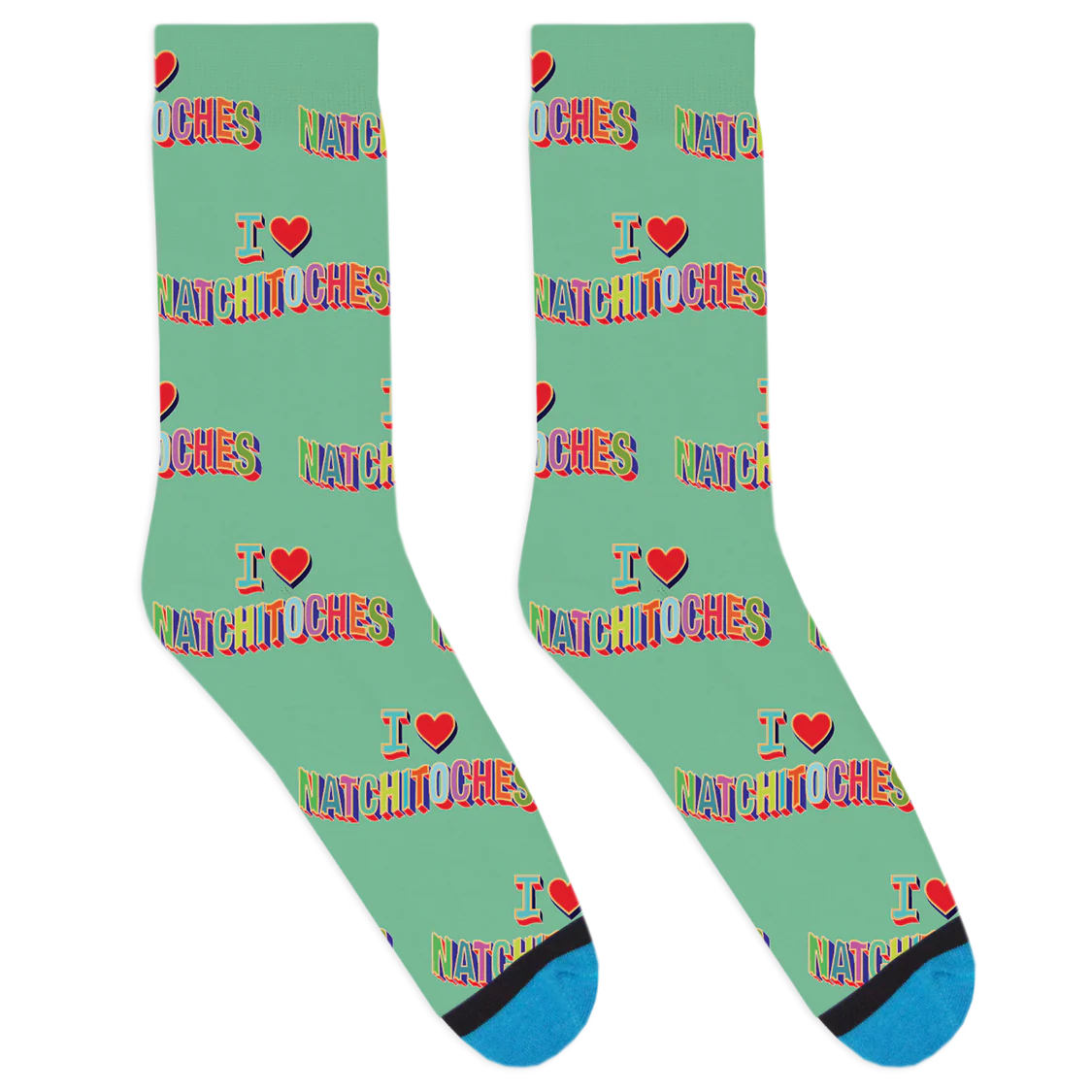 I Heart Natchitoches Socks - Image 3