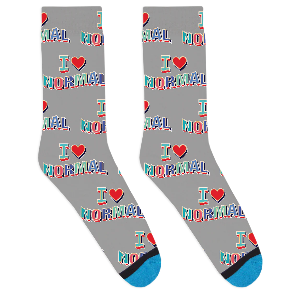 I Heart Normal Socks