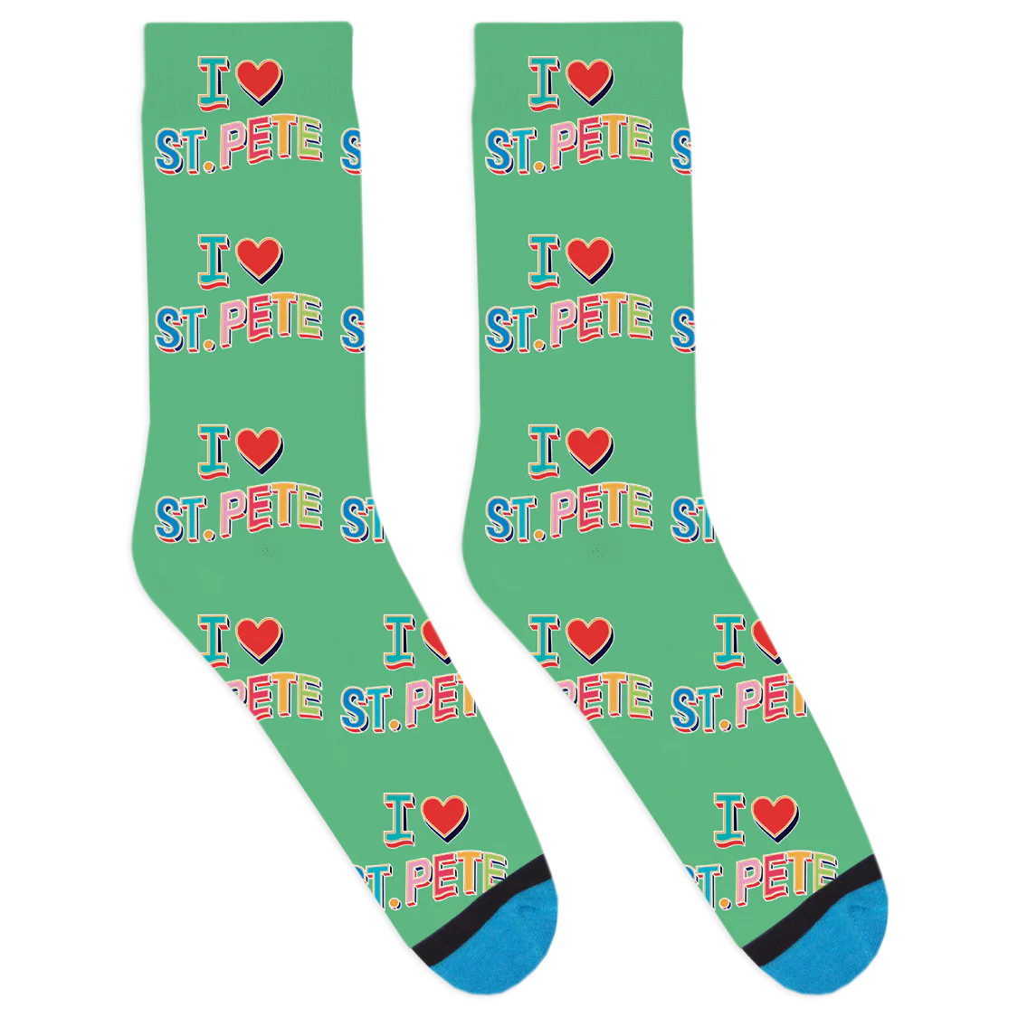 I Heart St. Pete Socks - Image 3