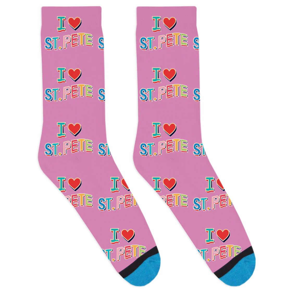 I Heart St. Pete Socks - Image 4