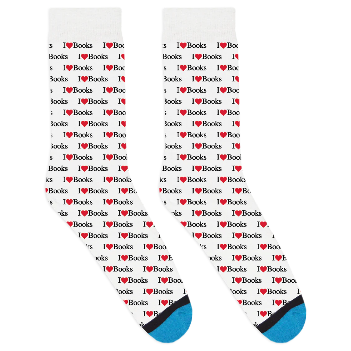 I Love Books Socks