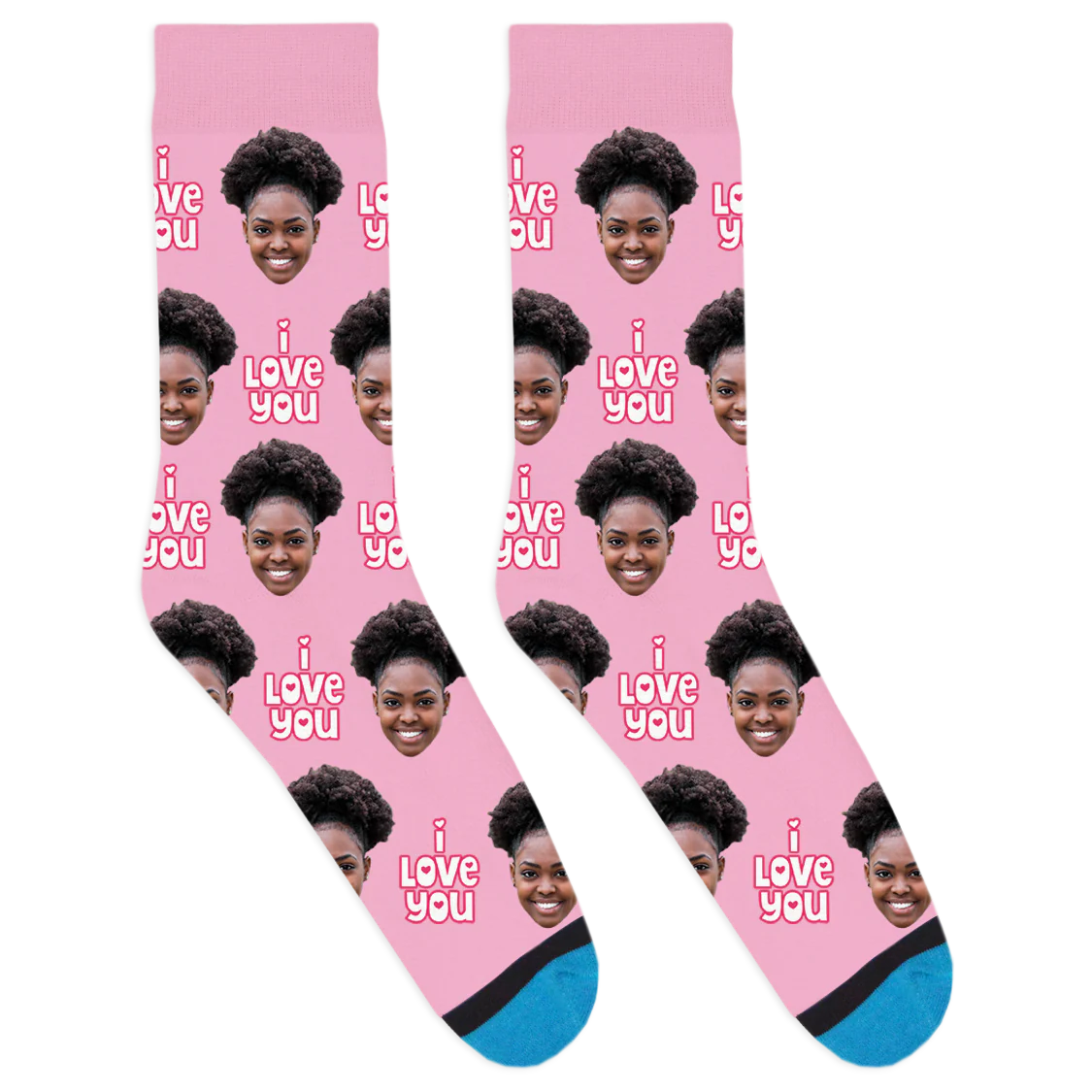 Custom I Love You Socks - Image 3