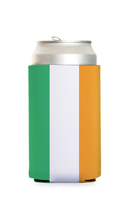 Irish Flag Predesigned Can Cooler