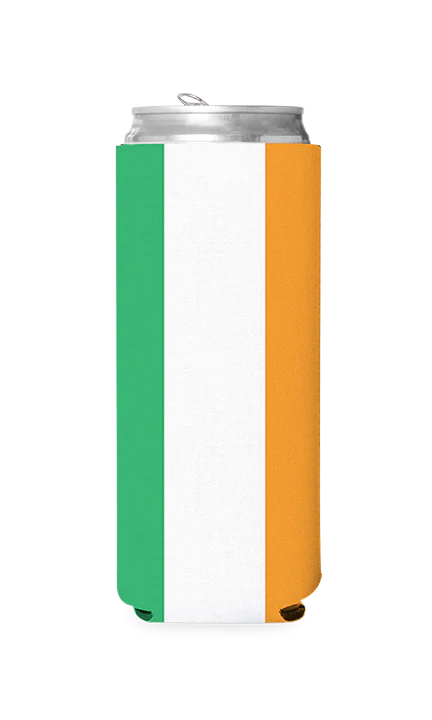 Irish Flag Predesigned Can Cooler - Image 2