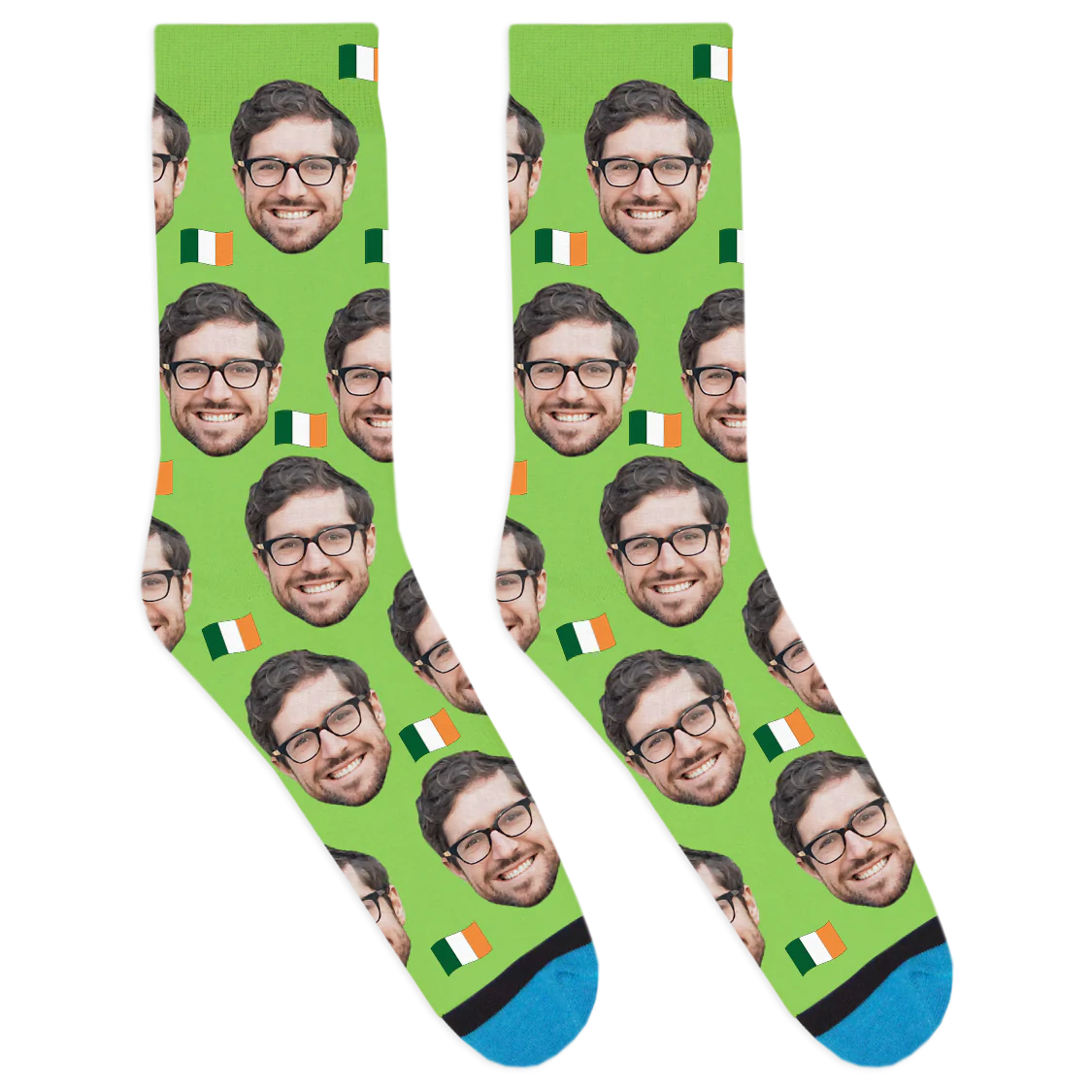 Custom Irish Flags Socks - Image 3