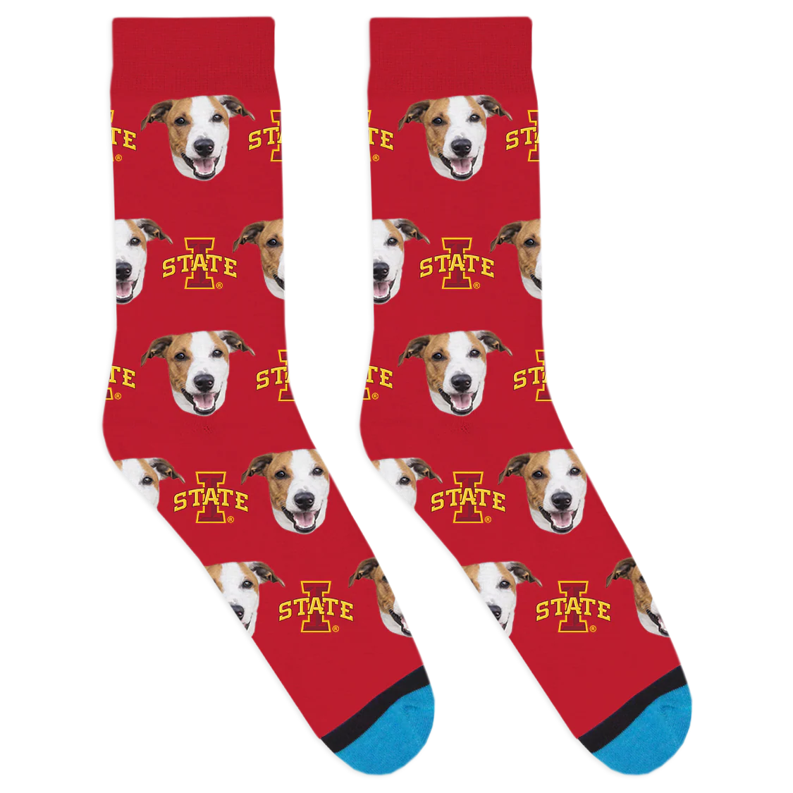 Custom Iowa State University Socks