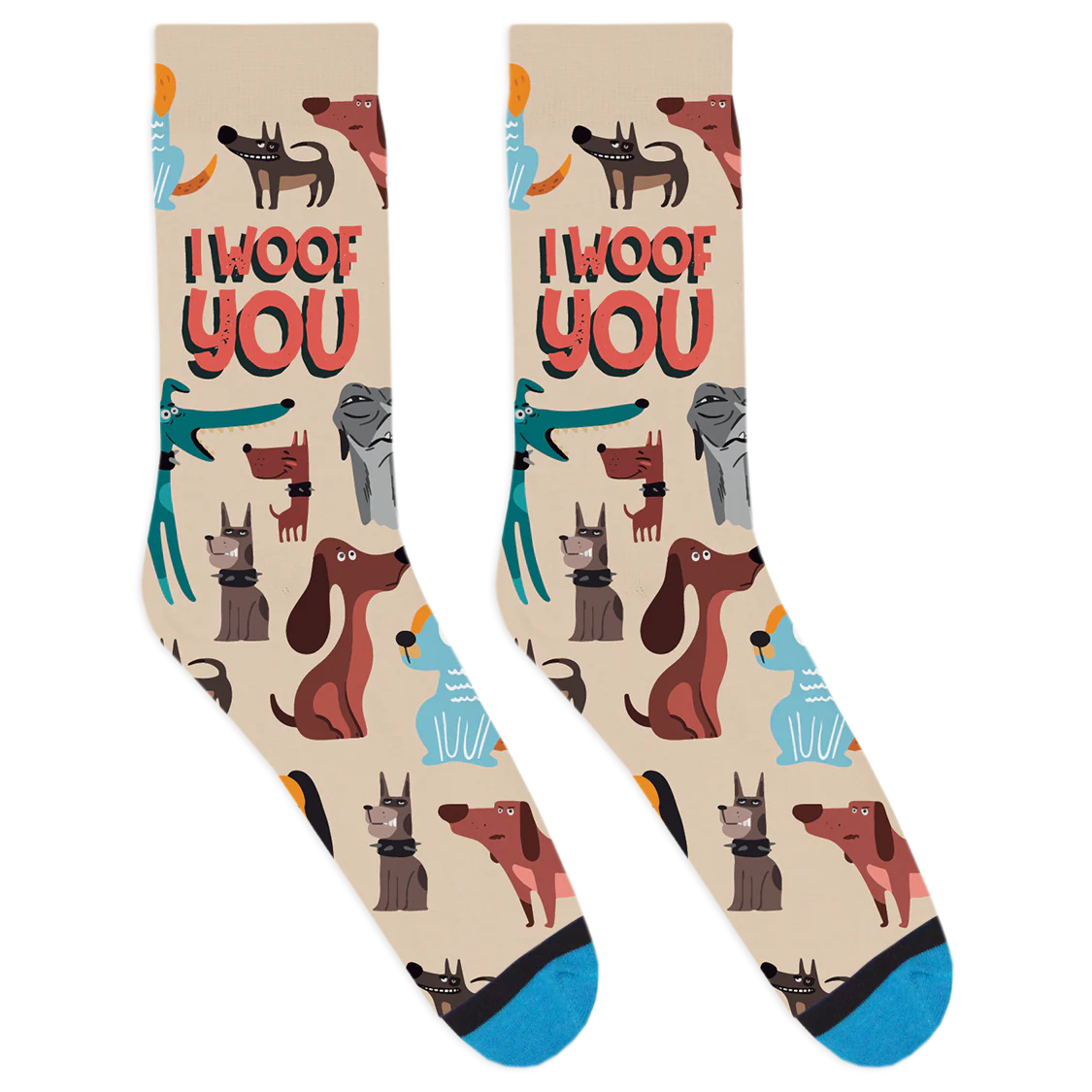 I Woof You Socks