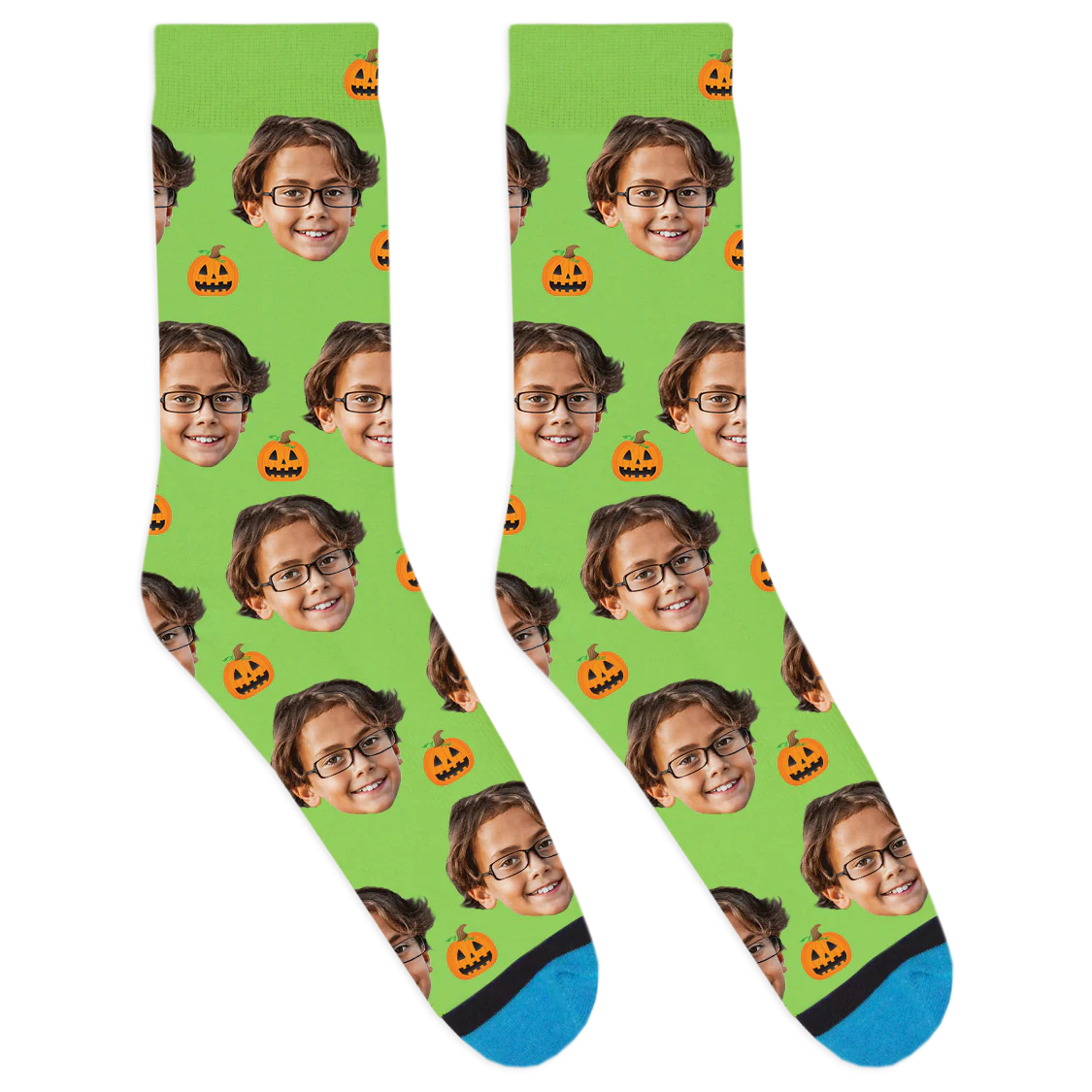 Custom Jack-O'-Lantern Socks - Image 4