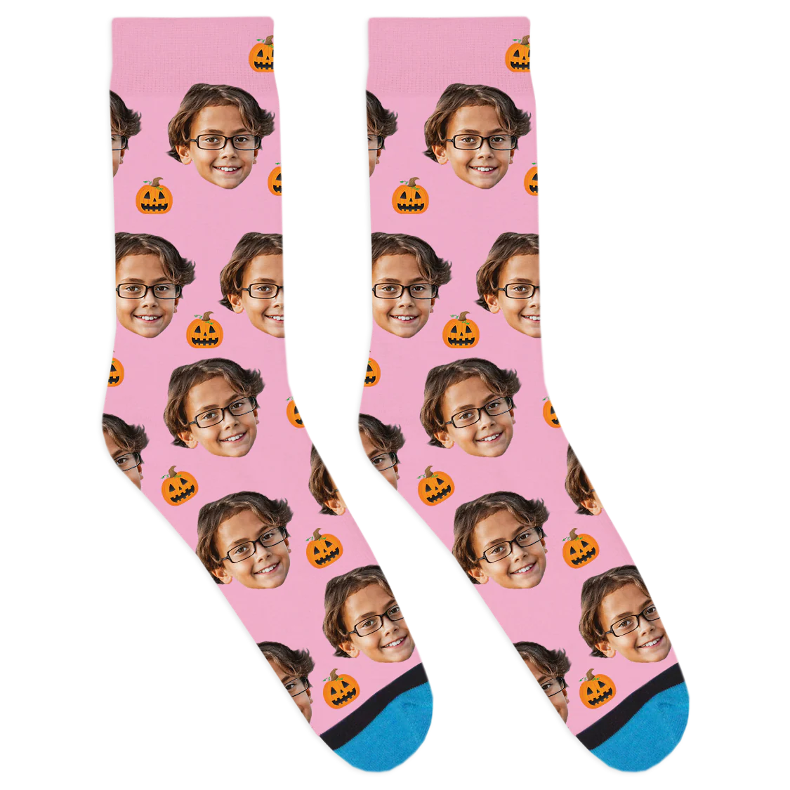 Custom Jack-O'-Lantern Socks - Image 7
