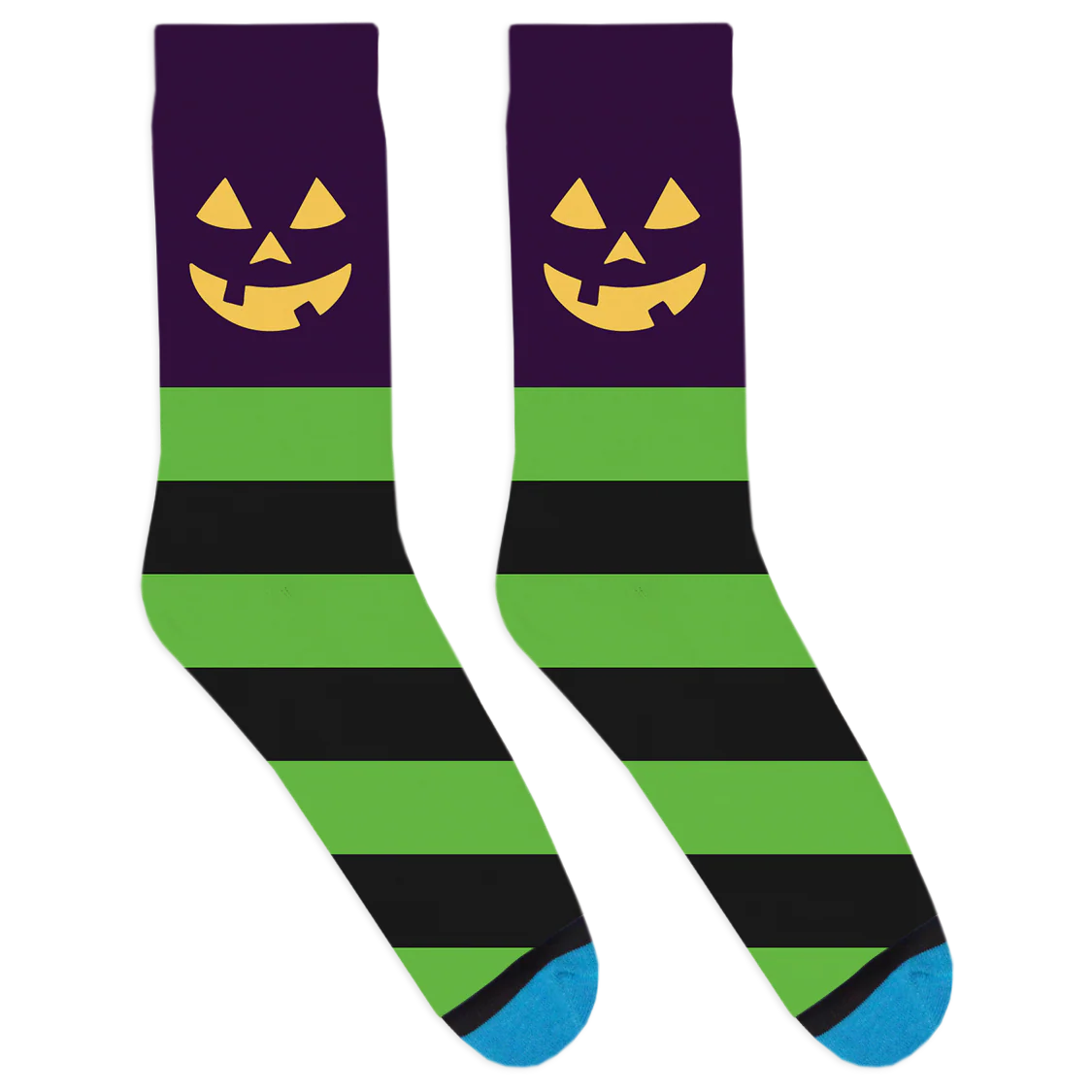 Jack-O'-Lantern Face Socks