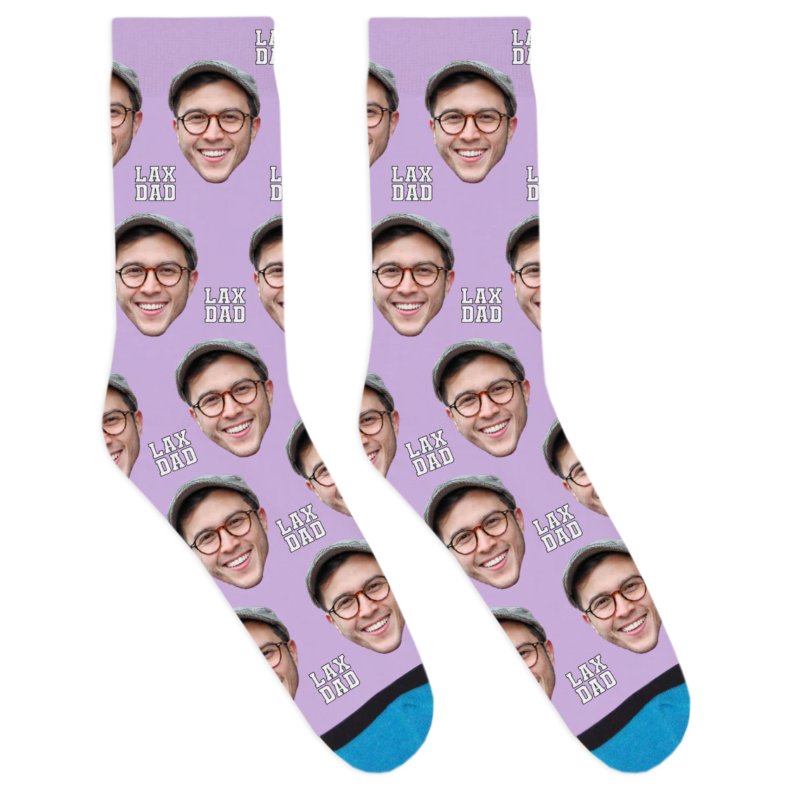 Custom Lacrosse Dad Socks - Image 5