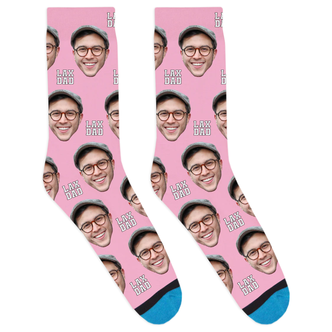 Custom Lacrosse Dad Socks - Image 7