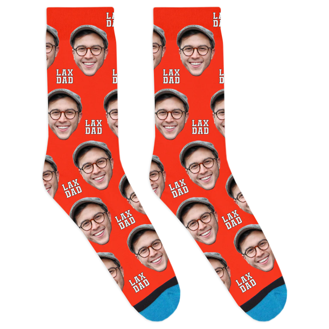 Custom Lacrosse Dad Socks - Image 9
