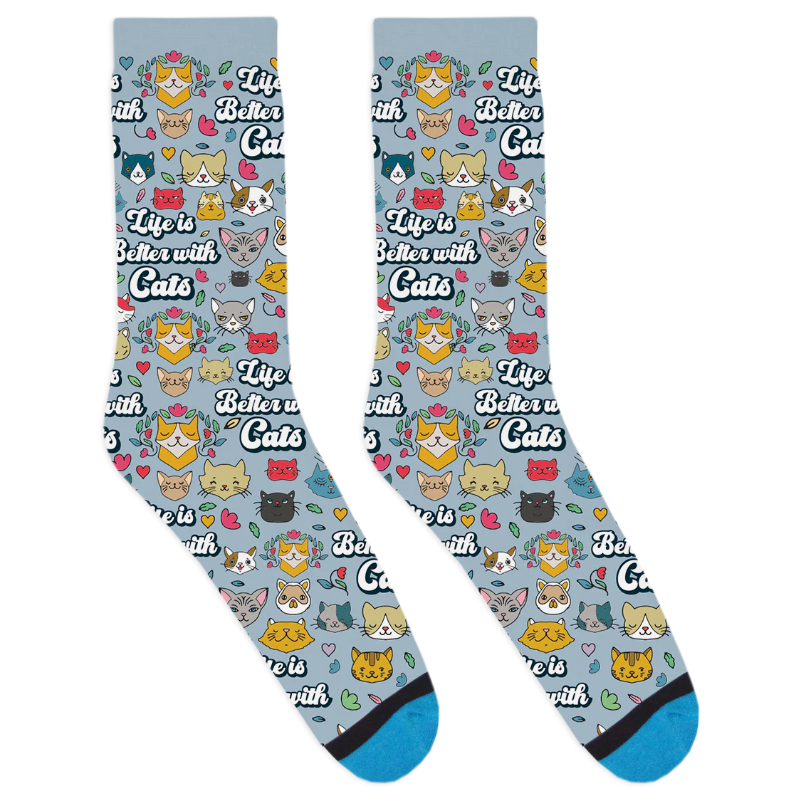Life is Better with Cats Socks - Image 2