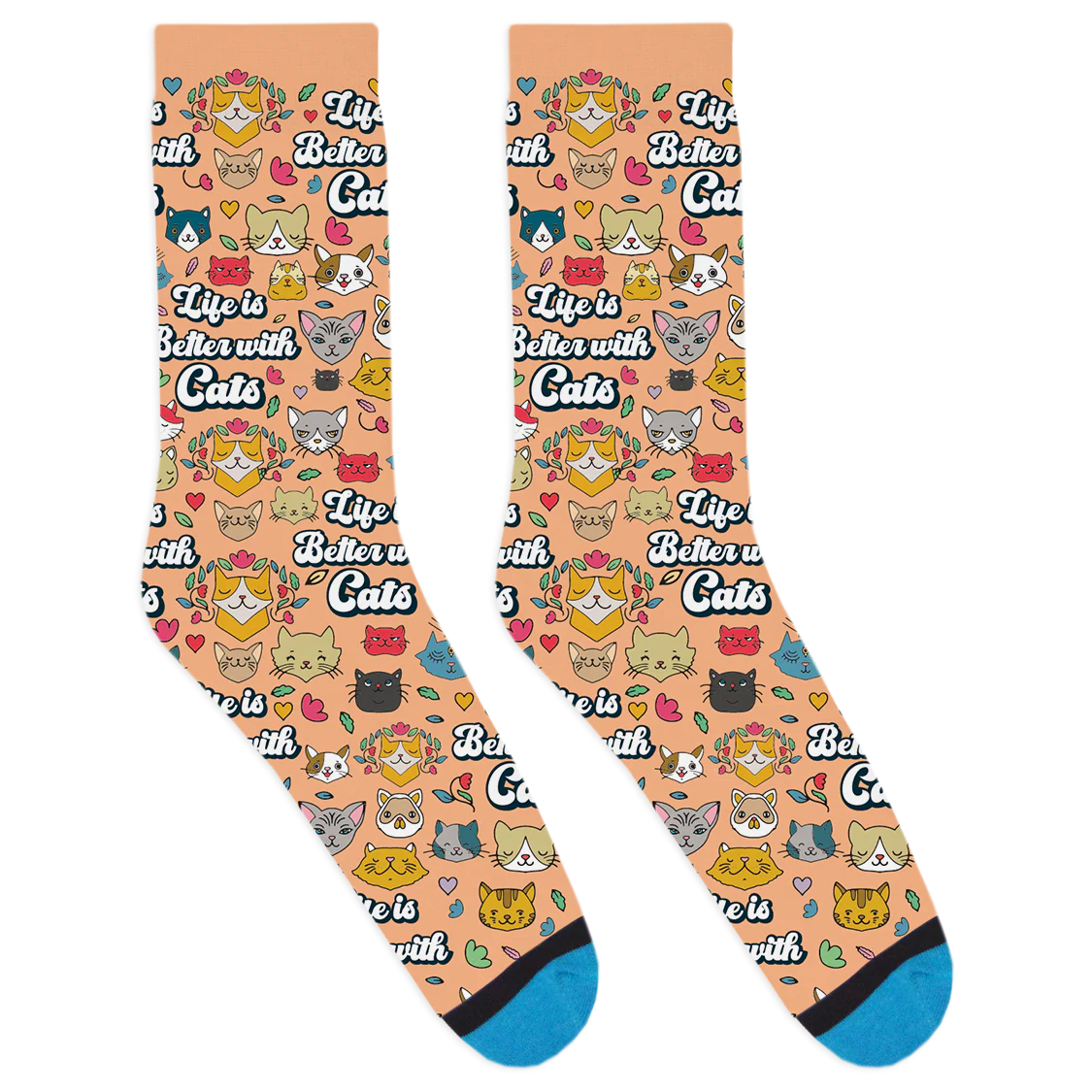 Life is Better with Cats Socks - Image 3