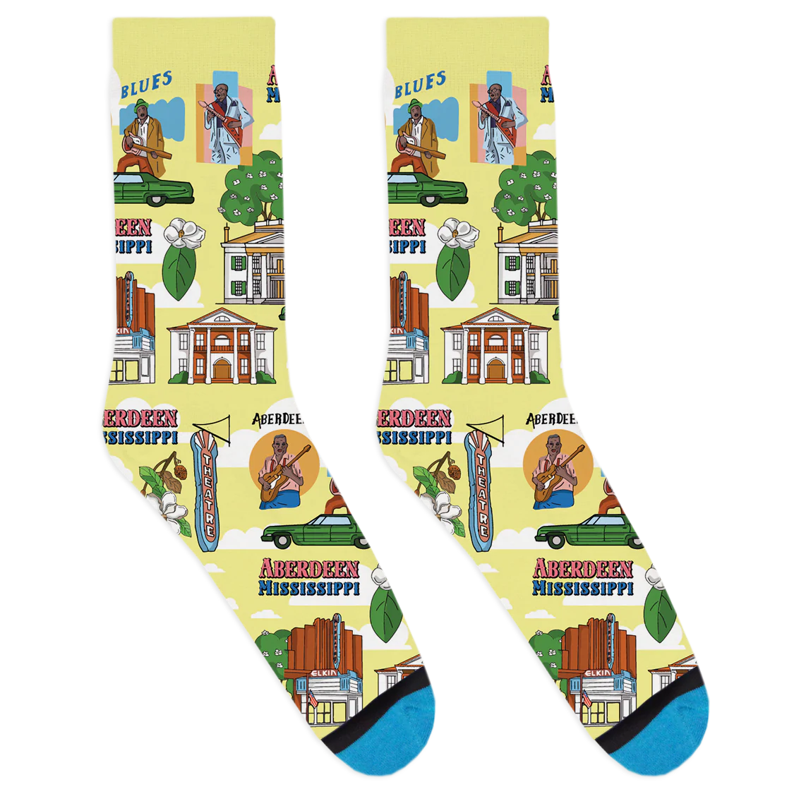 Local Landmarks - Aberdeen Socks