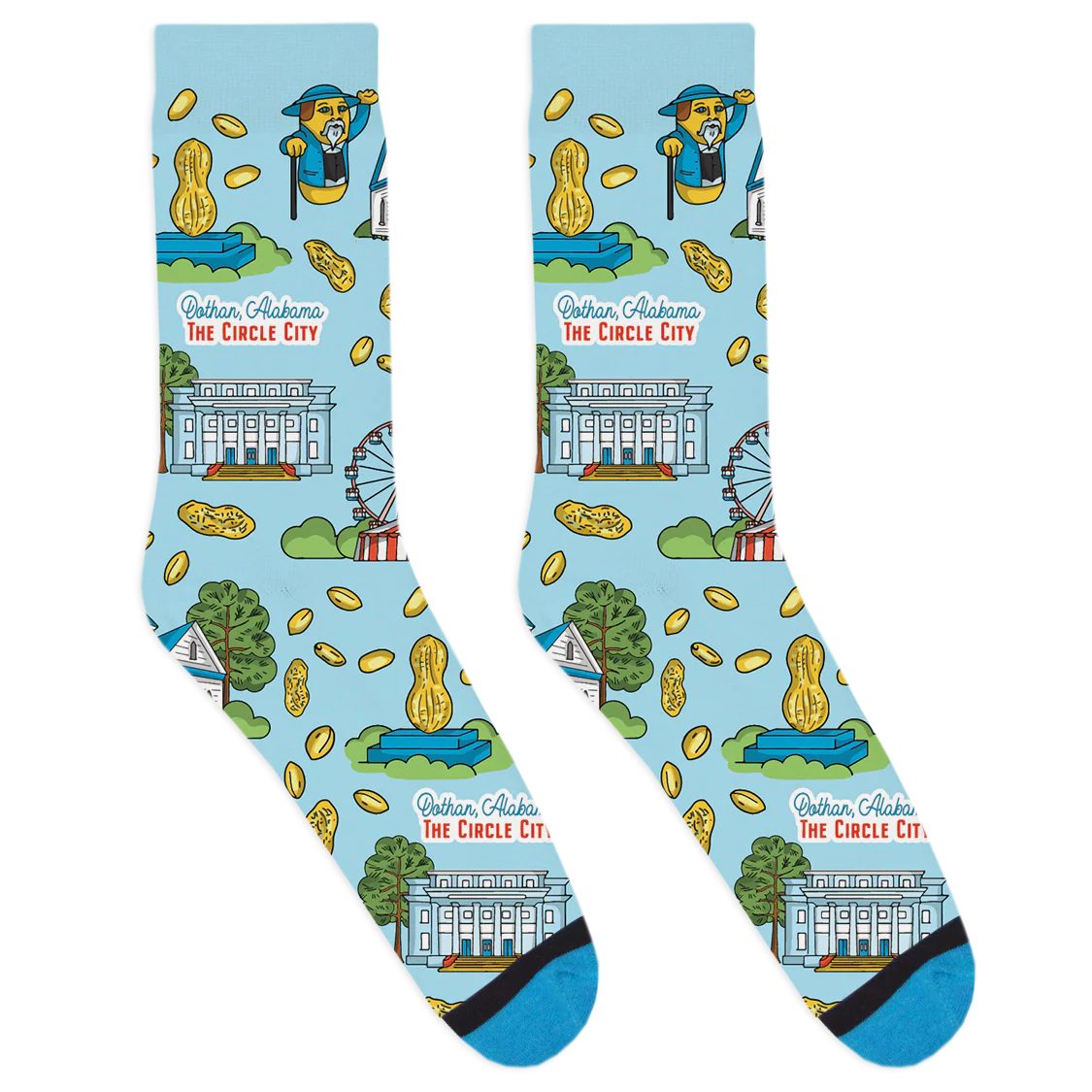 Local Landmarks - Dothan Socks