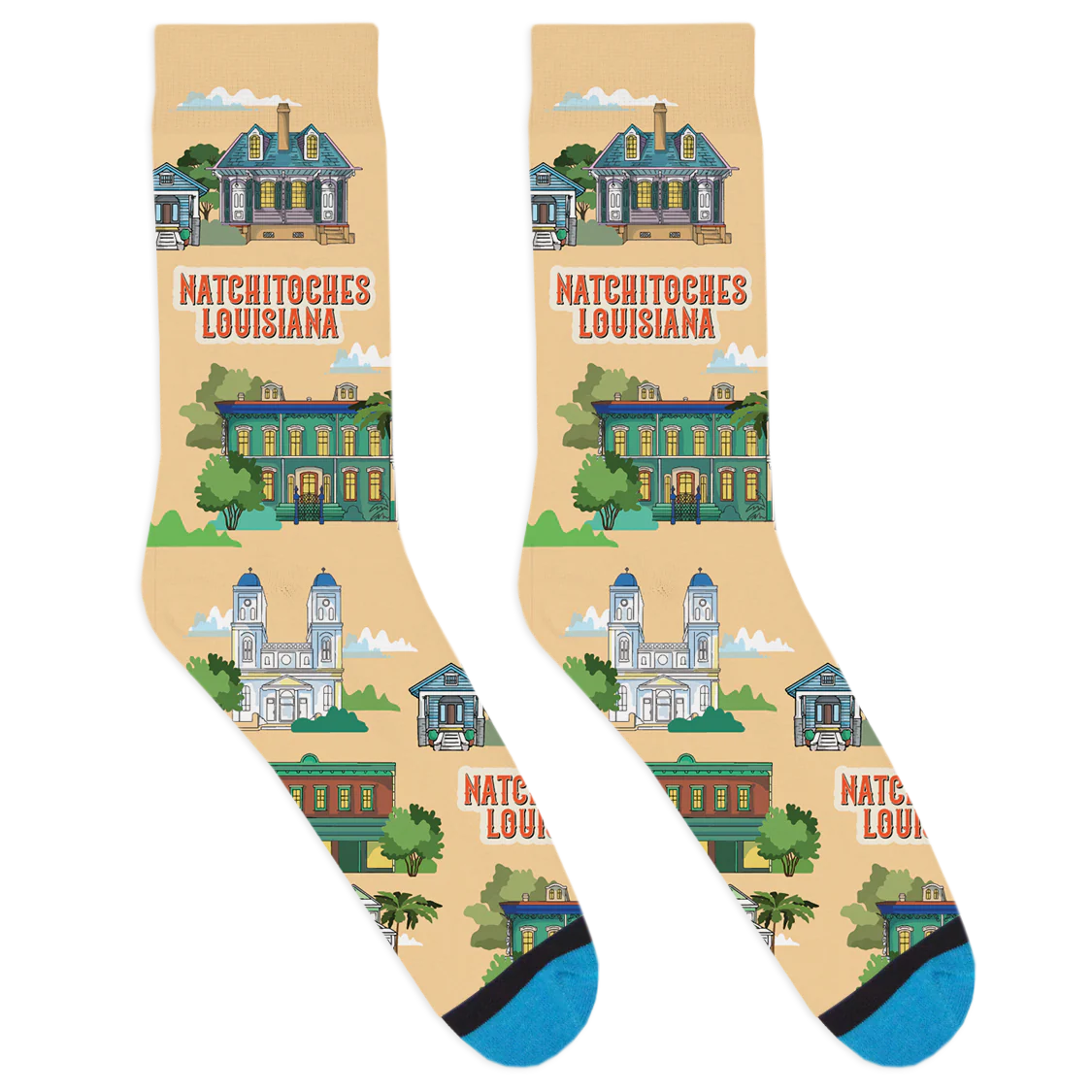Local Landmarks - Natchitoches Socks - Image 2