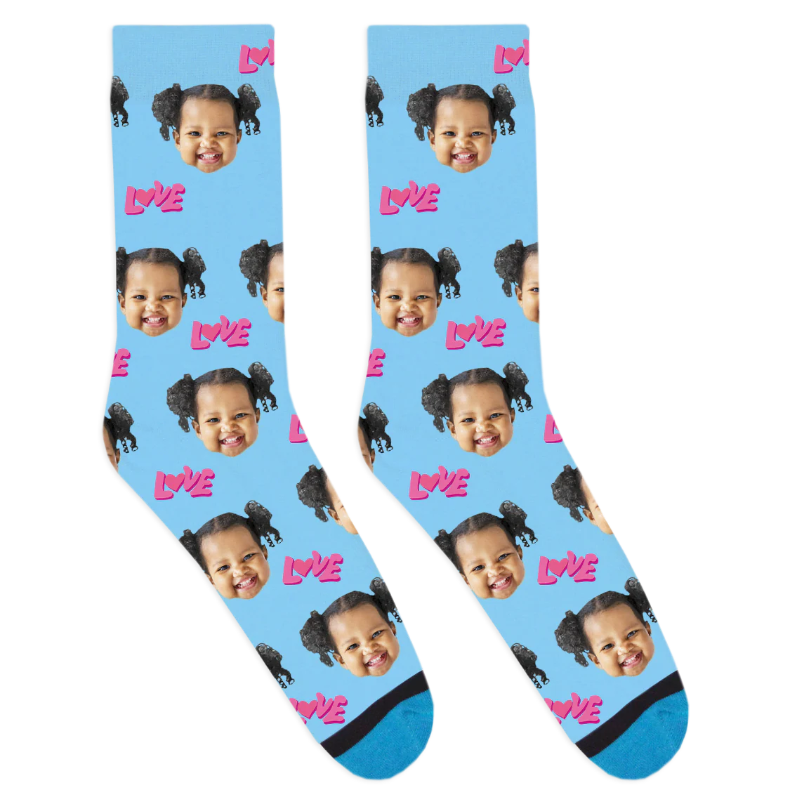 Custom Love Socks - Image 2