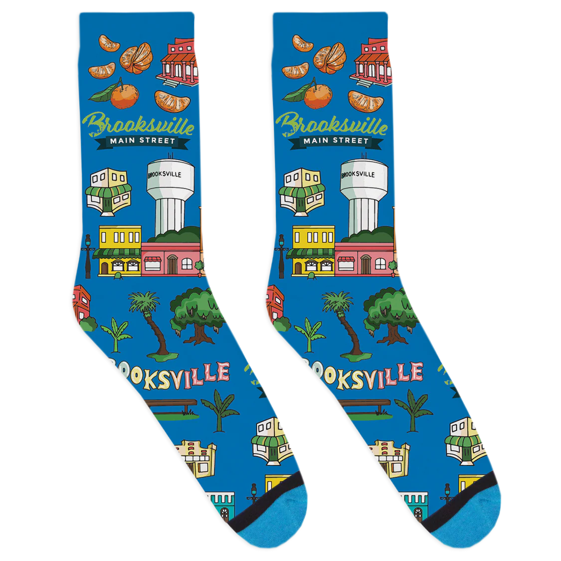 Main Street Brooksville Socks