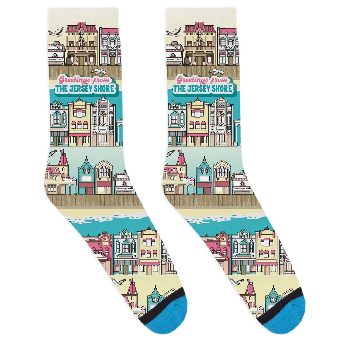 Main Street - Jersey Shore Socks