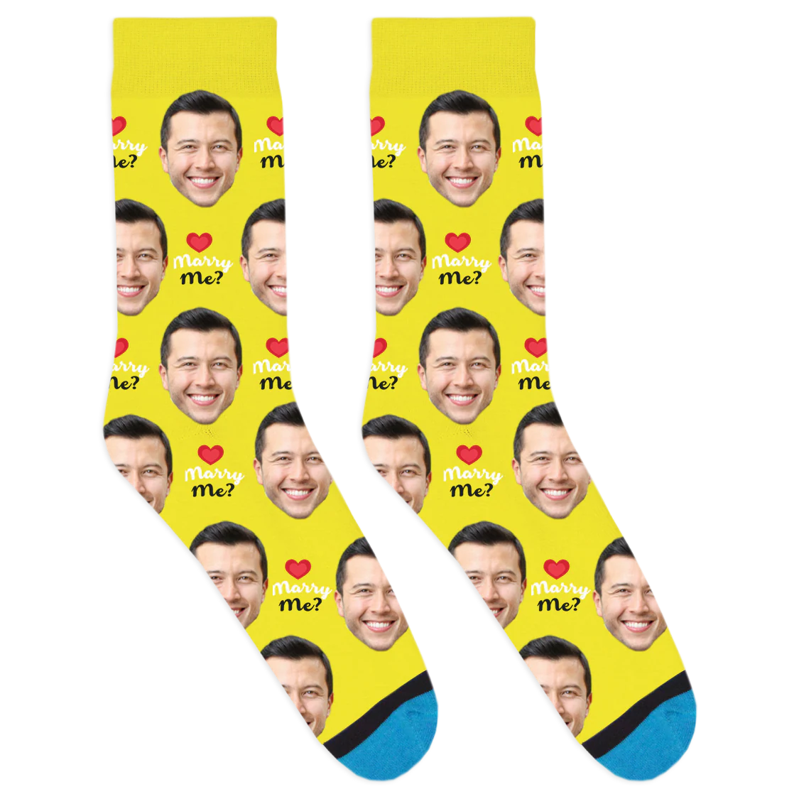 Custom Marry Me Socks - Image 10