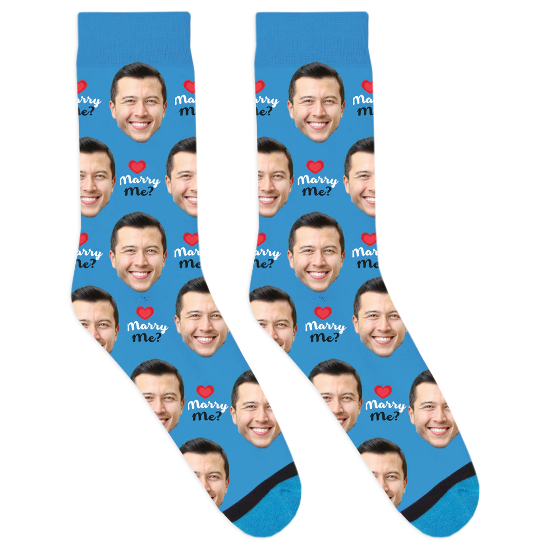 Custom Marry Me Socks - Image 3