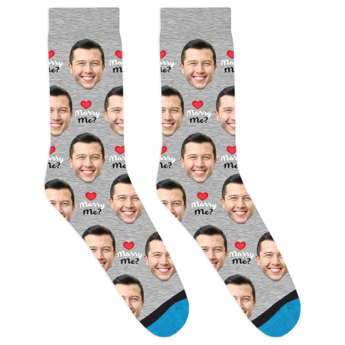 Custom Marry Me Socks - Image 4