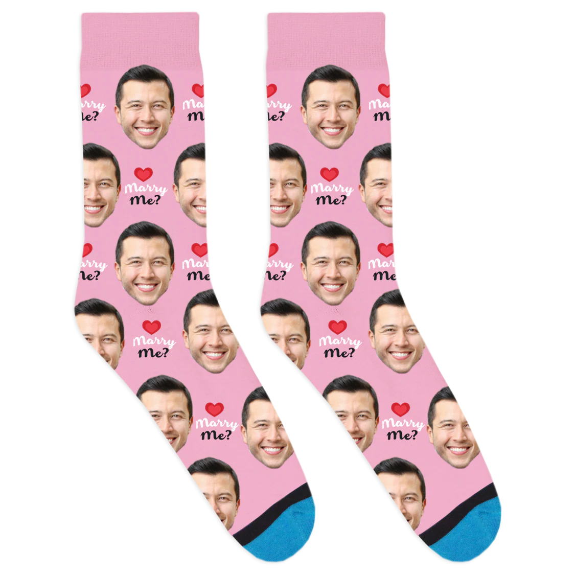 Custom Marry Me Socks - Image 7