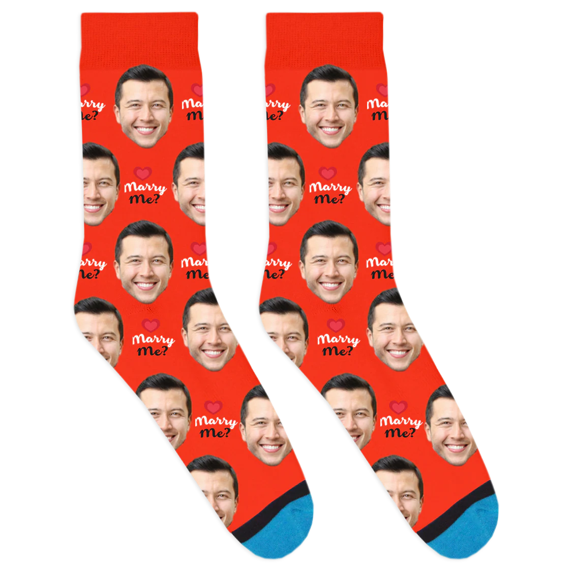 Custom Marry Me Socks - Image 9