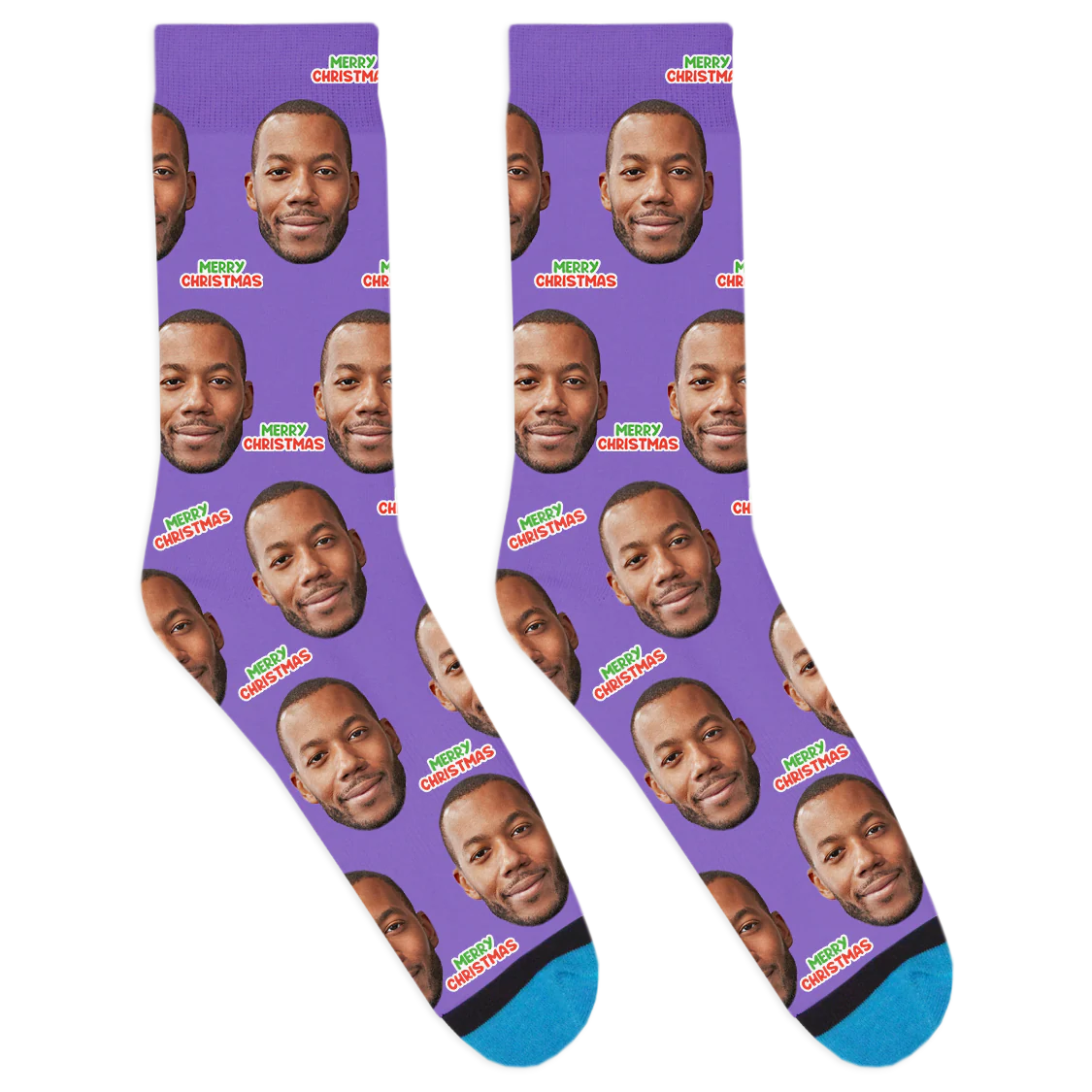 Custom Merry Christmas Socks