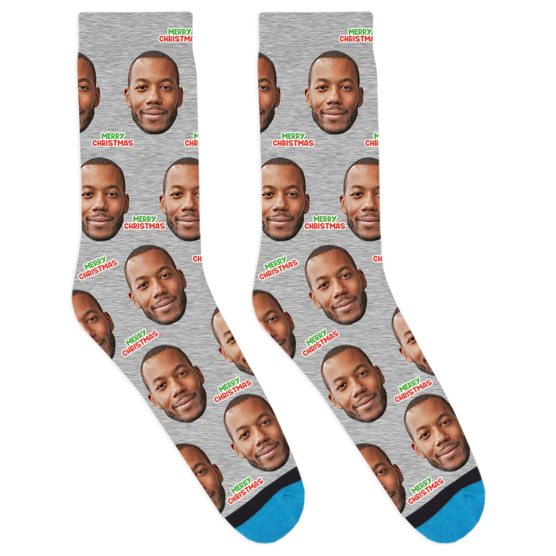 Custom Merry Christmas Socks - Image 5