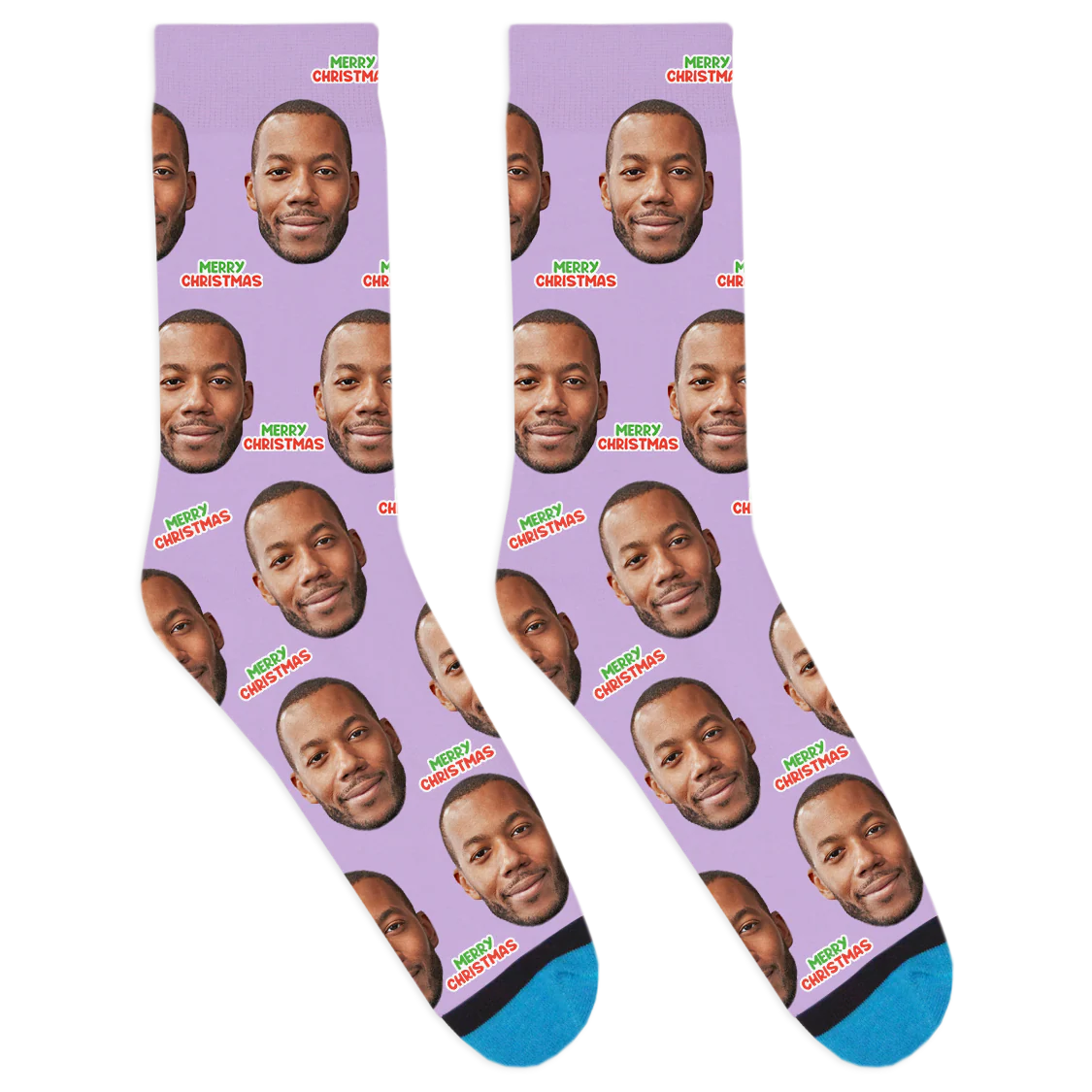 Custom Merry Christmas Socks - Image 6