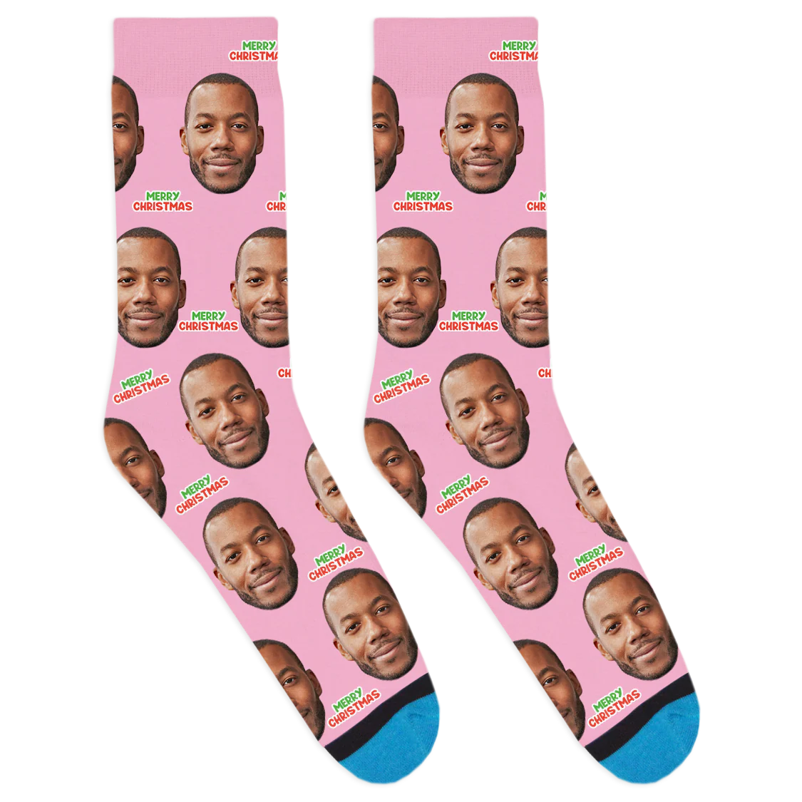 Custom Merry Christmas Socks - Image 8
