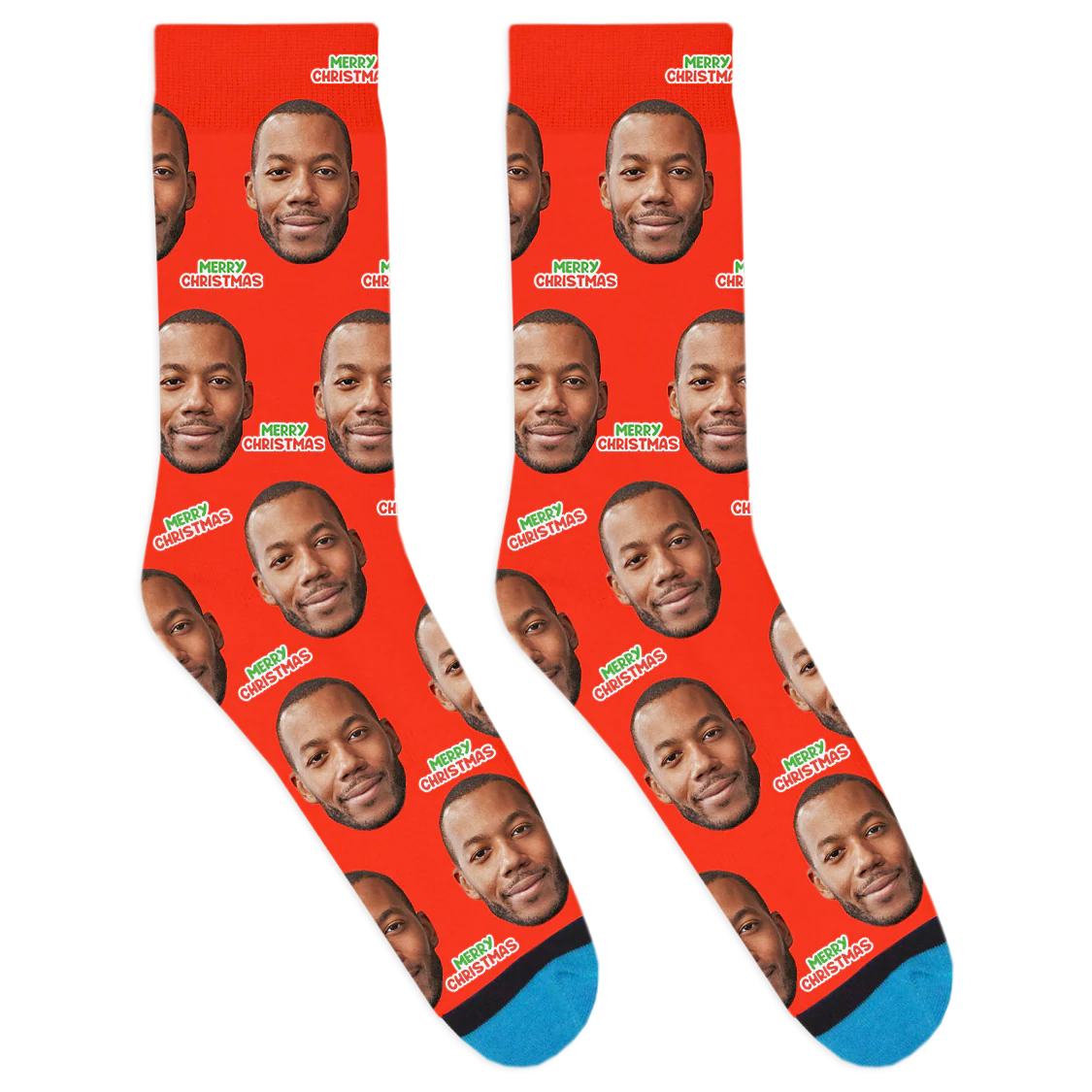 Custom Merry Christmas Socks - Image 9