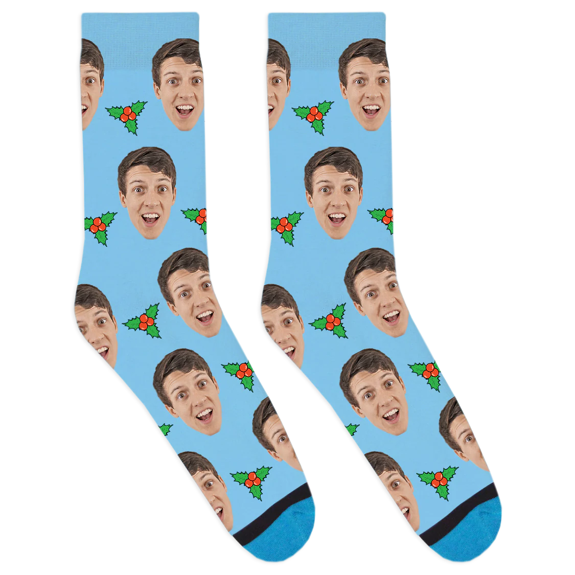 Custom Mistletoe Socks - Image 2