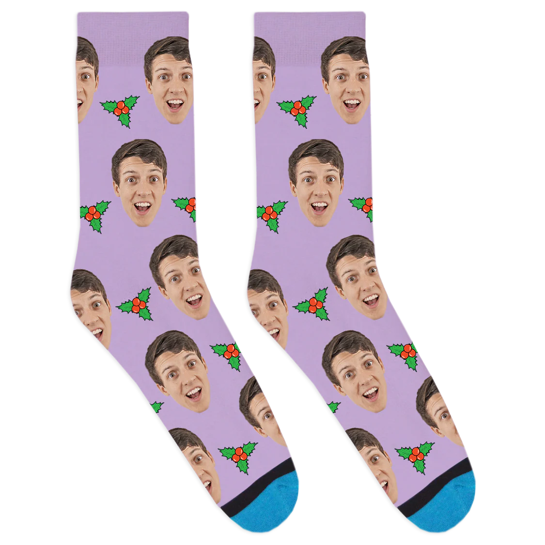 Custom Mistletoe Socks - Image 6