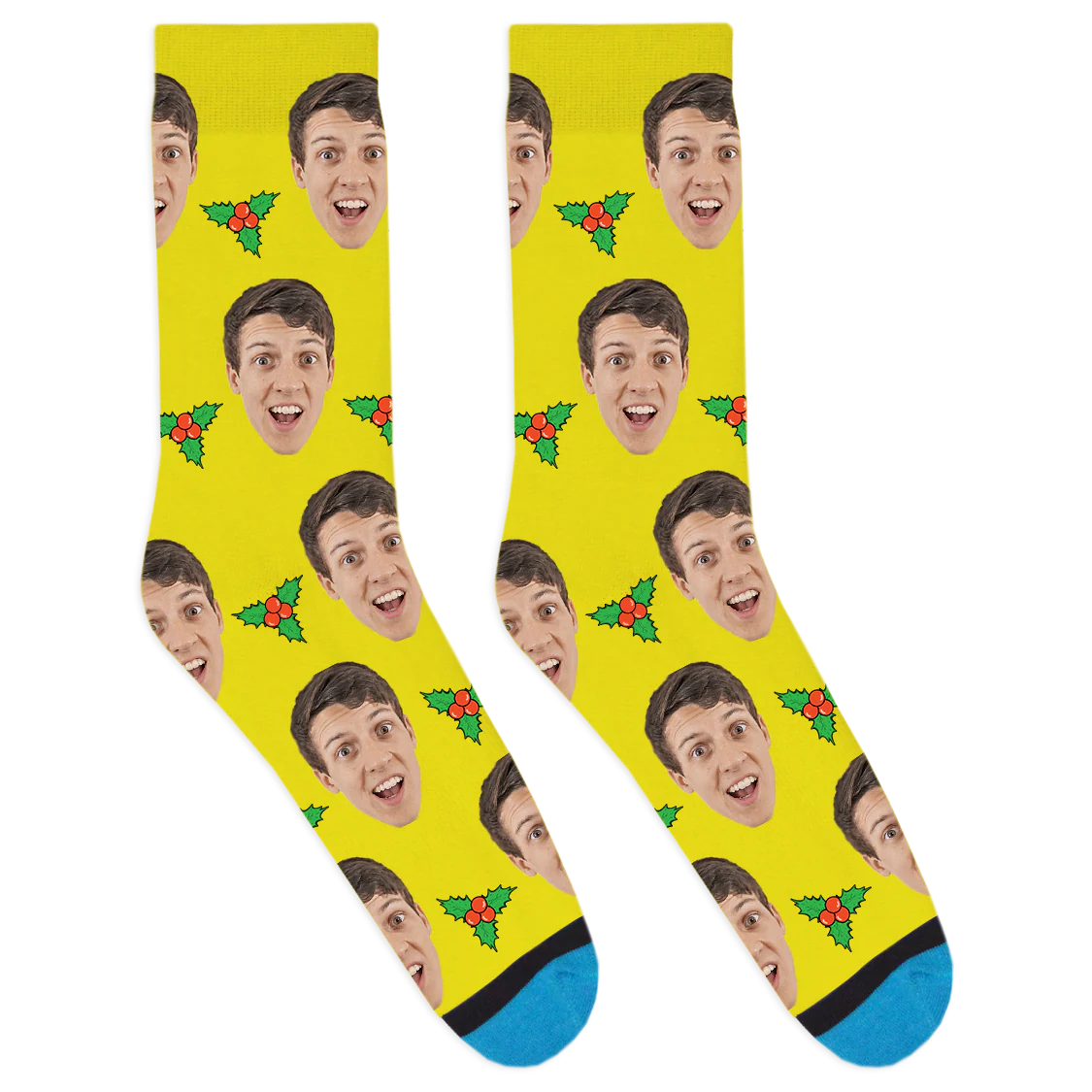 Custom Mistletoe Socks - Image 9