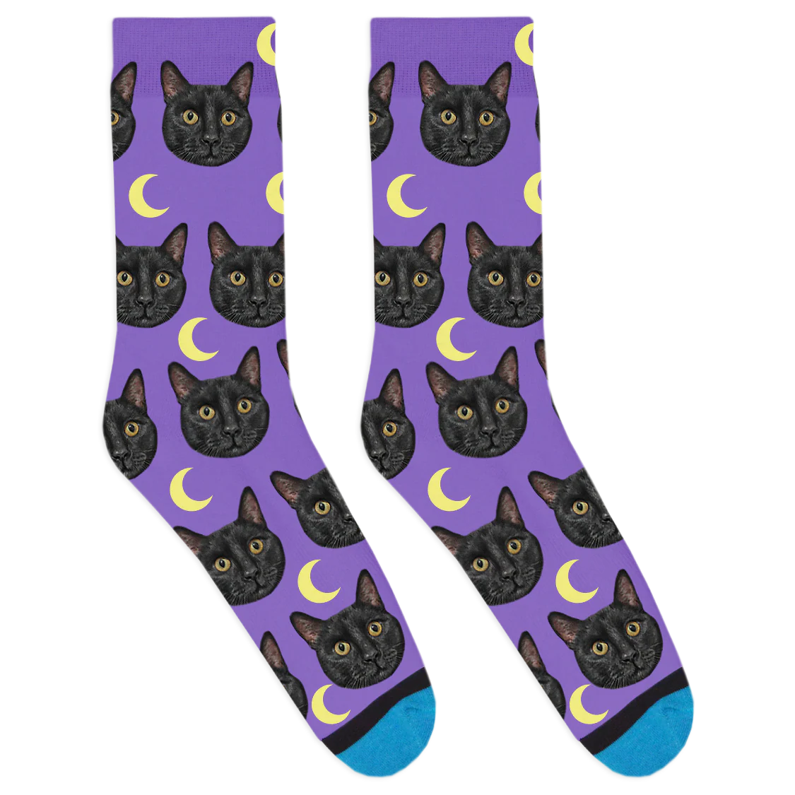 Custom Moon Socks - Image 8