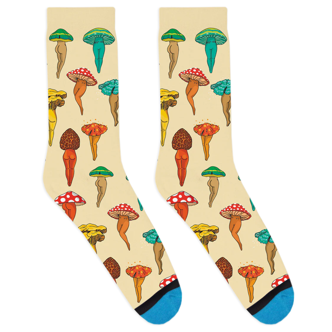 Mushroom Ladies Socks