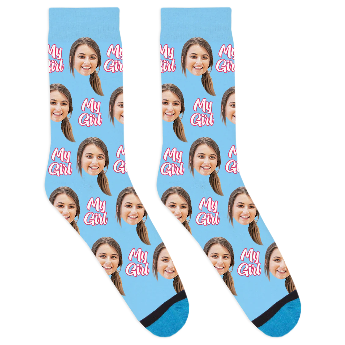 Custom My Girl Socks - Image 2